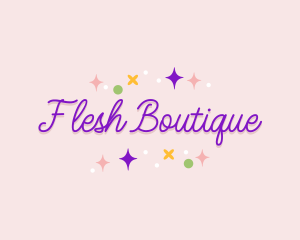 Crafty Sparkling Boutique logo design