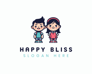 Happy Kids Daycare logo design