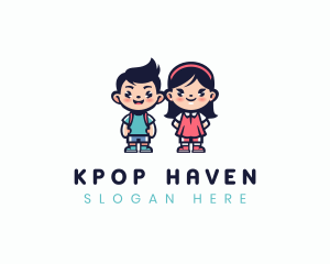 Happy Kids Daycare logo design