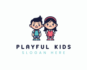 Happy Kids Daycare logo design