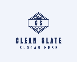 Gutter Cleaning Pressure Washer logo design