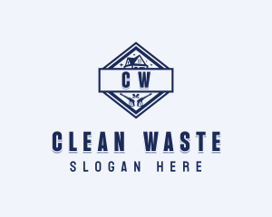 Gutter Cleaning Pressure Washer logo design