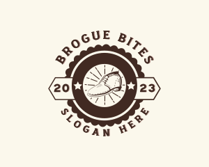 Brogue Shoes Footwear logo design