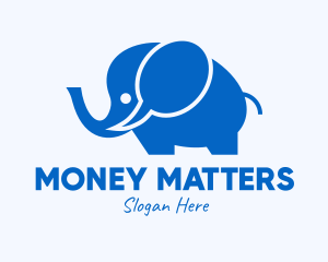 Blue Elephant Chat logo