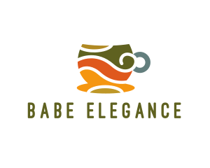 Elegant Coffee Cup logo design