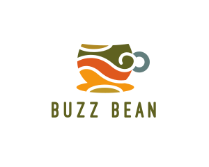 Elegant Coffee Cup logo