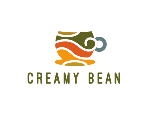 Elegant Coffee Cup logo