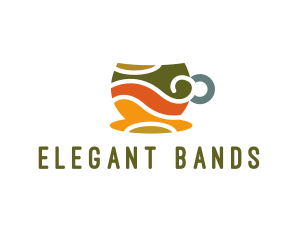 Elegant Coffee Cup logo design