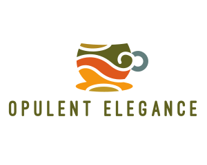 Elegant Coffee Cup logo design