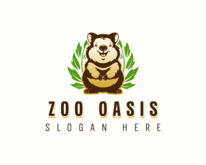 Nature Zoo Quokka logo design