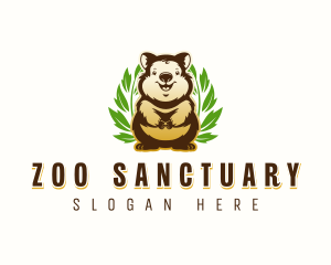 Nature Zoo Quokka logo design