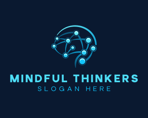 Network Mind Technology logo design