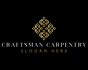 Tile Pattern Craftsman  logo design