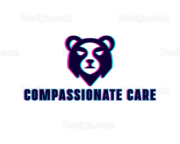 Bear Esports Anaglyph Logo