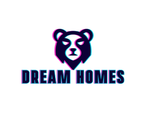 Bear Esports Anaglyph Logo