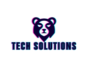 Bear Esports Anaglyph Logo