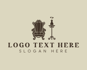 Armchair Furniture Interior Logo