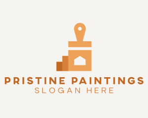 Home Paint Maintenance logo design