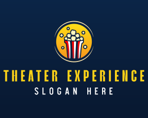 Popcorn Snack Food logo