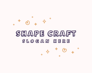 Cute Doodle Art Shapes logo design