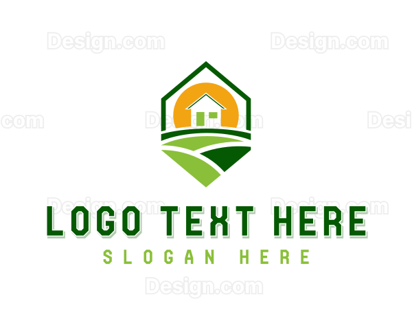 Landscaping Home Gardening Logo