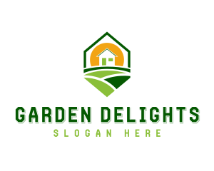 Landscaping Home Gardening logo design