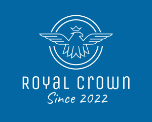 Ancient Eagle Royal Crest logo design