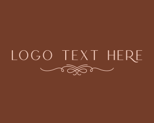 Elegant Beauty Wordmark logo