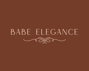 Elegant Beauty Wordmark logo design