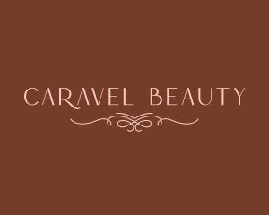 Elegant Beauty Wordmark logo design