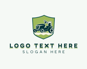 Lawn Mower Gardening Lawn  logo