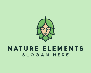 Natural Hair Salon logo design