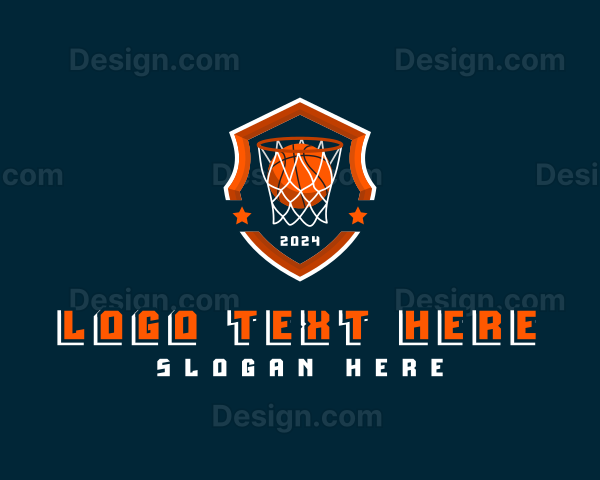 Basketball League Sports Logo