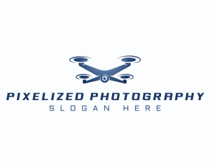 Drone Surveillance Camera logo design