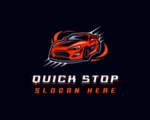 Race Car Automotive logo design