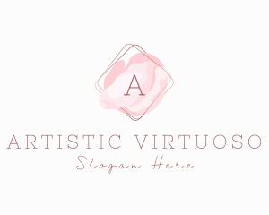 Watercolor Beauty Cosmetics logo design