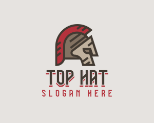 Sparta Helmet Armor logo design