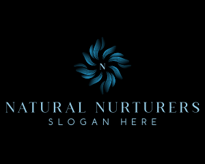 Organic Leaves Wellness logo design