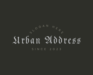 Urban Gothic Company logo design