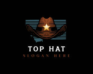 Montana Sheriff Cowboy logo design