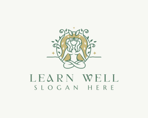 Woman Wellness Nature logo design