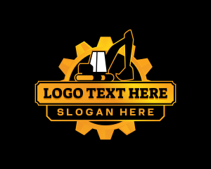 Excavator Backhoe Builder logo