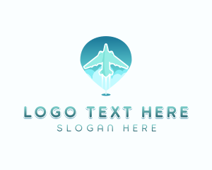 Courier Plane Shipping  logo