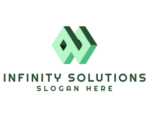 Infinity Chain Business logo design