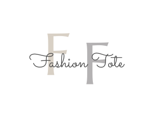 Feminine Business Fashion logo design