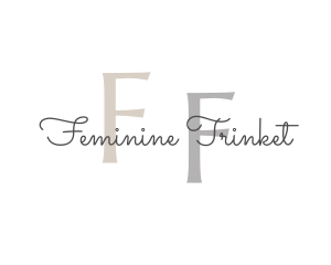 Feminine Business Fashion logo design