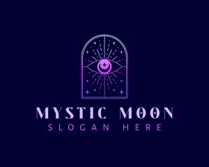 Eye Magical Moon logo design