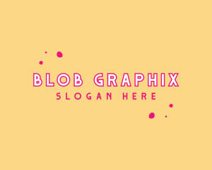 Quirky Paint Blob logo