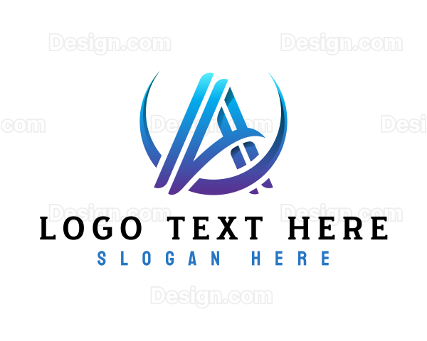 Luxury Monoline Letter I Logo