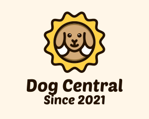 Brown Dog Stamp logo design